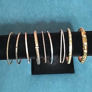 Set of 9 Bangles Bracelet